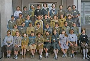 COLLEGE MODERNE DE JEUNES FILLES 1958 5 EME 1